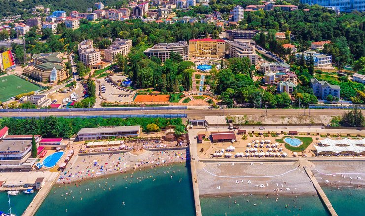 Фото отеля («Swissotel Resort Sochi Kamelia» отель) - Внешний вид (сверху)
