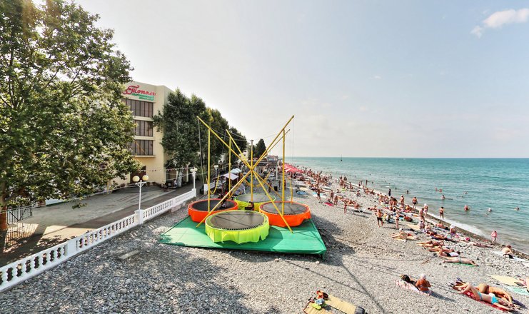 Фото отеля («Тополь» гостиничный комплекс) - Пляж