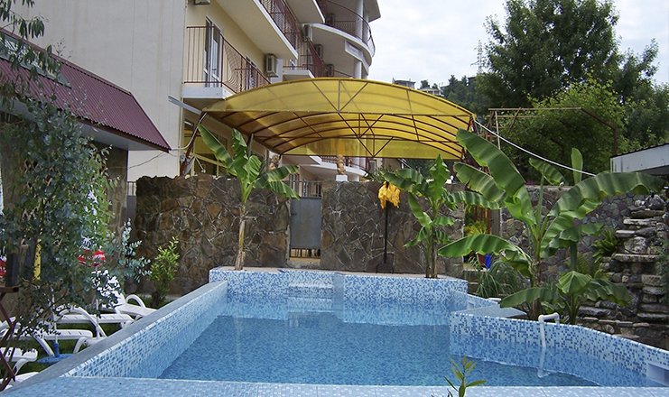 Фото отеля («У Никитича» гостевой дом) - бассейн с системой автоочистки