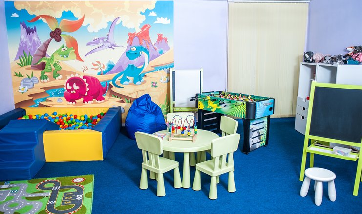 Фото отеля («Витязево Фэмили» пансионат) - Детская игровая комната
