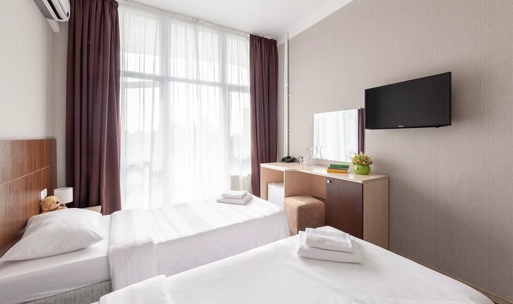 Фото отеля («Знание» санаторно-курортный комплекс) - Стандарт 2-местный 1-комнатный (раздельные кровати)