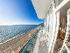 «Шторм» гостиница - предварительное фото Люкс 3-местный с видом на море боковой