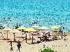 «Черноморская зорька» санаторий - предварительное фото Пляж