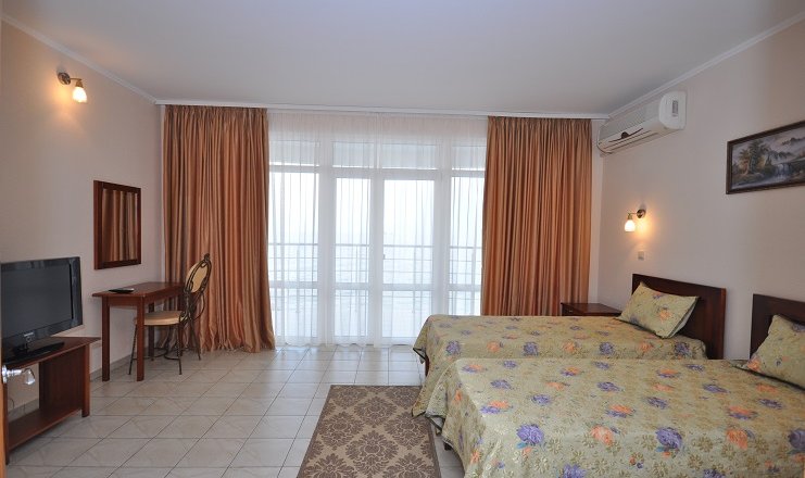 Фото номера («Да Васко» отель) - Апартаменты с мини-кухней 2-комнатные, 2 кровати