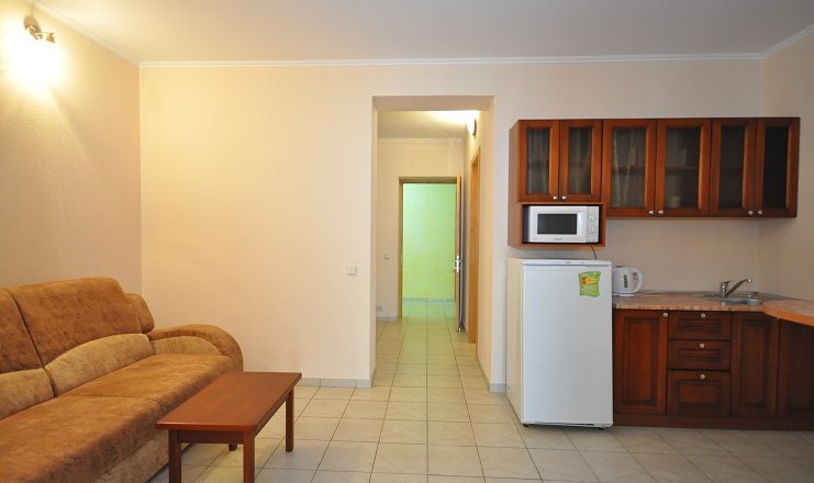 Фото номера («Да Васко» отель) - Апартаменты с мини-кухней 2-комнатные, 2 кровати