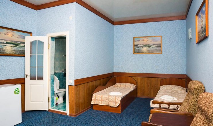 Фото номера («Качинская» гостиница) - Стандарт 2-местный 1 этаж с двумя кроватями (в корпусе)