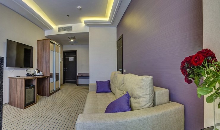 Фото номера («Новый Свет» гостиничный комплекс) - Люкс 2-местный 2-комнатный с видом на море