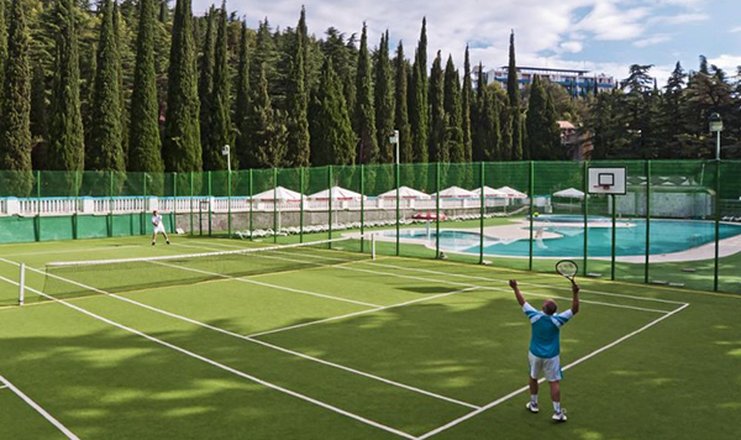 Фото отеля («Алушта» санаторий) - Теннисный корт