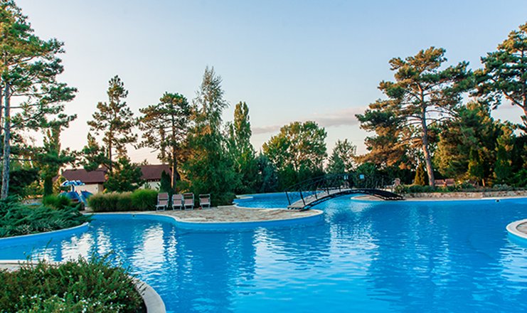 Фото отеля («Черноморец» санаторий) - Открытый бассейн