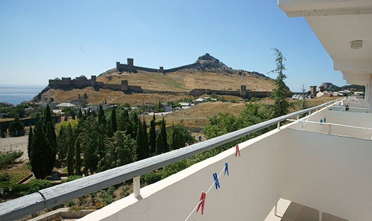 Фото отеля («Горизонт» туристско-оздоровительный комплекс) - Вид с балкона