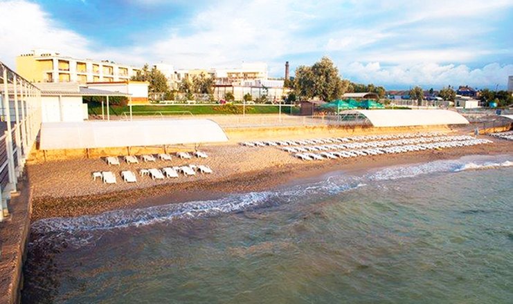 Фото отеля («Капля Моря» туристско-оздоровительный комплекс) - Пляж