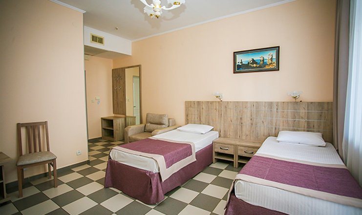 Фото отеля («Крымские Зори» санаторий) - Стандартный 2-местный (тип В)