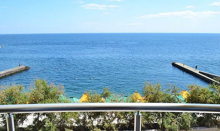 Фото отеля («Легенда» гостиница) - Вид на море