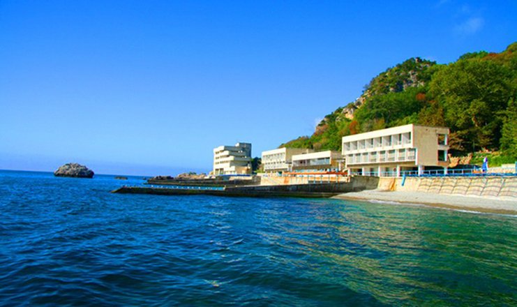 Фото отеля («Нижняя Ореанда» санаторий) - Вид с моря