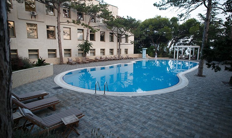 Фото отеля («Сосновая Роща» санаторий) - Открытый бассейн