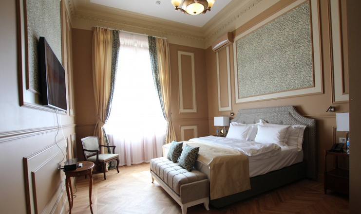 Фото отеля («Дача Рахманинов» бутик-отель) - Сьют 4-местный 3-комнатный