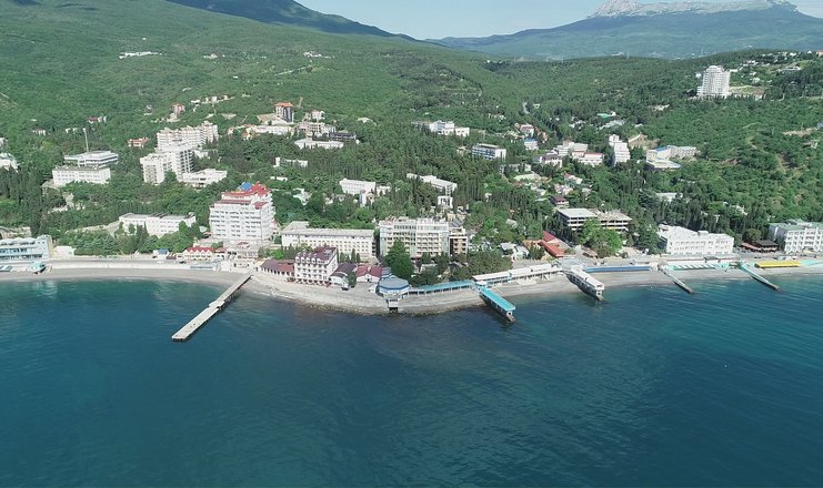Фото отеля («Россия» гостиница) - Вид на побережье с моря
