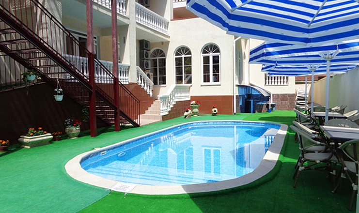 Фото отеля («Русское море» отель) - Открытый бассейн
