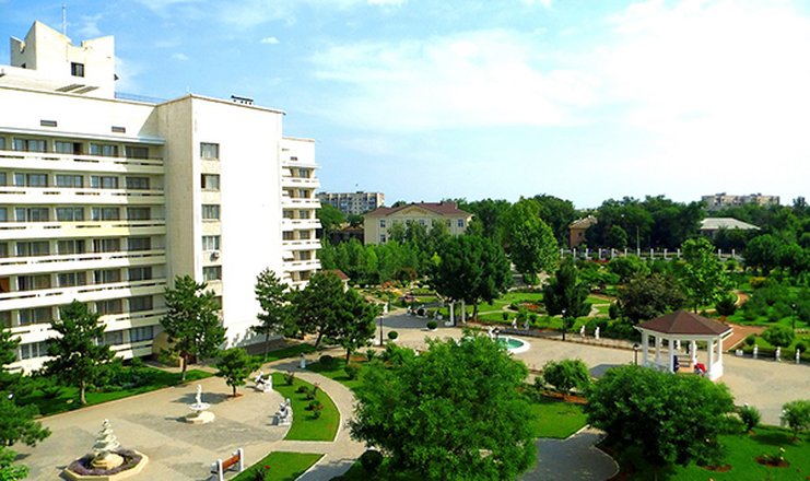 Фото отеля («Сакрополь» санаторий) - Вид сверху территория