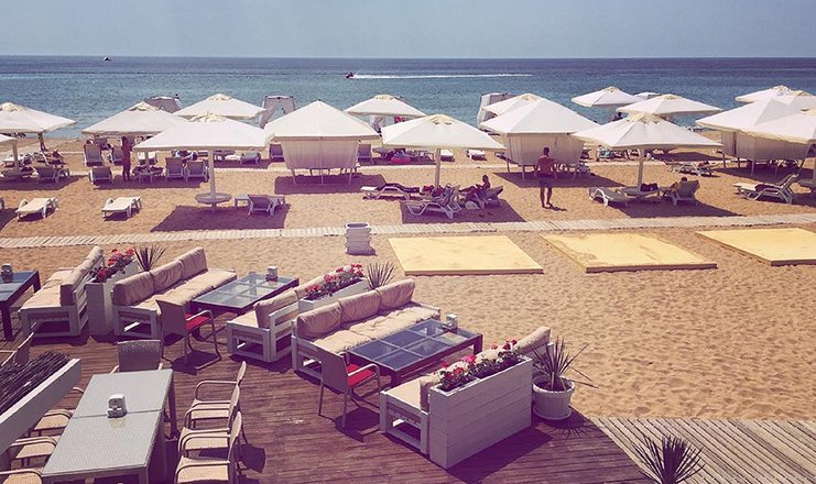 Фото отеля («Царь Евпатор» пансионат) - Пляж