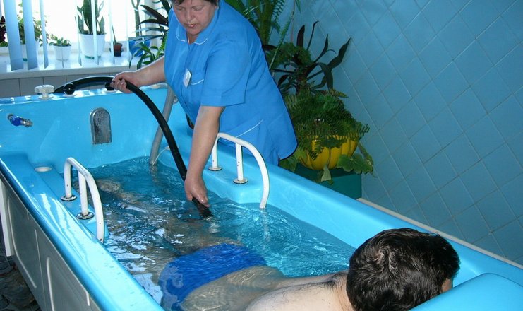 Фото отеля («Южнобережный» санаторий) - Ванное отделение