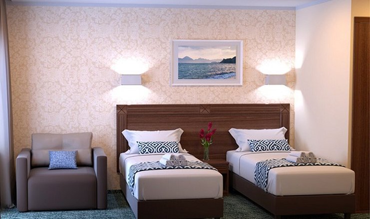 Фото отеля («Золотой берег» санаторий) - Улучшенный 2-местный