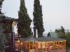 «Алые паруса» эко-отель (Сатера) - предварительное фото Ресторан летняя площадка