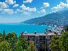 «Green park Yalta-Intourist» / «Грин Парк Ялта-Интурист» отель - предварительное фото Внешний вид корпуса Green Park и вид на Ялту