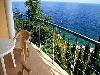 «Ласковый берег» пансионат - предварительное фото Вид с балкона корпуса Аврора