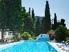 «Усадьба Голубой залив» отель - предварительное фото Открытый бассейн