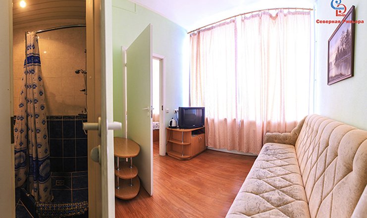 Фото отеля («Северная Ривьера» санаторий) - 2-местный 2-комнатный 2 категории