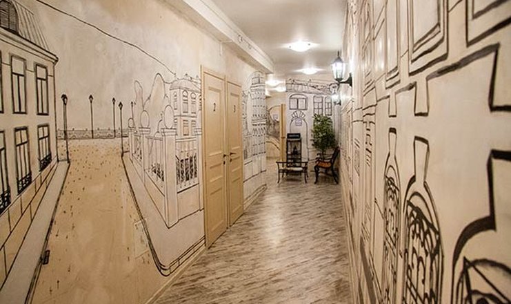 Фото отеля («Старая Москва» мини-гостиница) - Корридор (корпус №3)