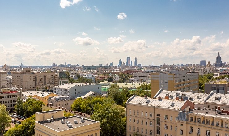 Фото отеля («Волга» апарт-отель) - Вид из номера
