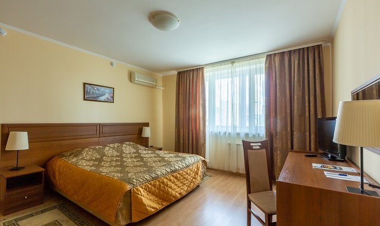 Фото отеля («Волга» апарт-отель) - Апартаменты «Корпоратив» 2-местный без кухни