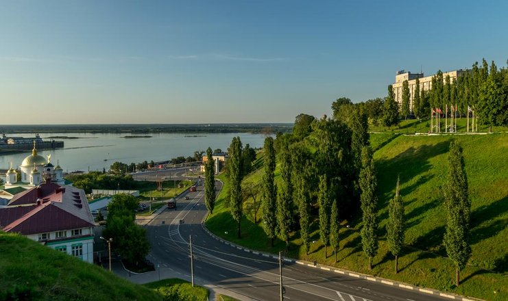 Фото отеля («Азимут отель Нижний Новгород» отель) - Вид из номеров