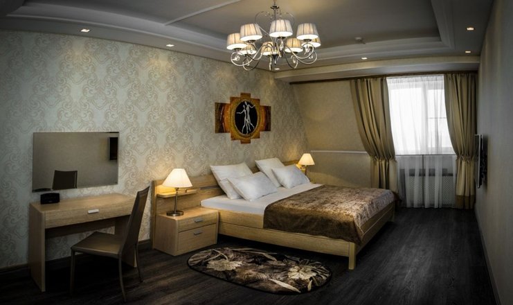 Фото отеля («Интурист - Новгород» гостиница) - Апартаменты Премиум 4-местный 3-комнатный
