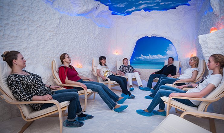 Фото отеля («Краснозерский» санаторий) - Соляная пещера