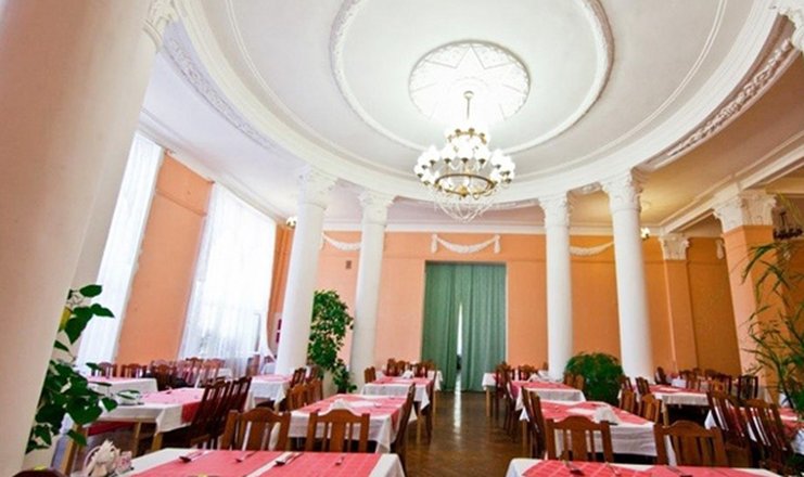 Фото отеля («Усть-Качка» санаторий) - Ресторан в корпусе Русь