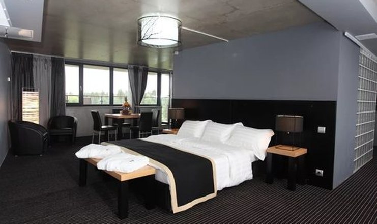 Фото номера («Свежий ветер» гостиничный комплекс) - Сьют 2-местный 2-этажный De Luxe (корпус 1, 408)