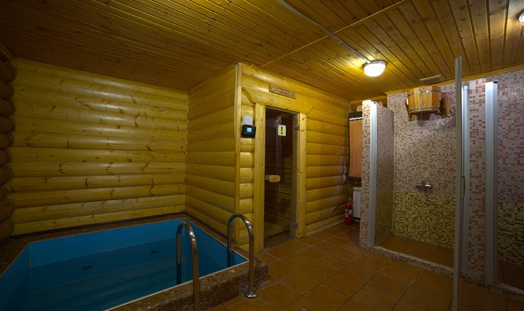 Фото отеля («Елочки» санаторий) - Деревянная баня с купелью