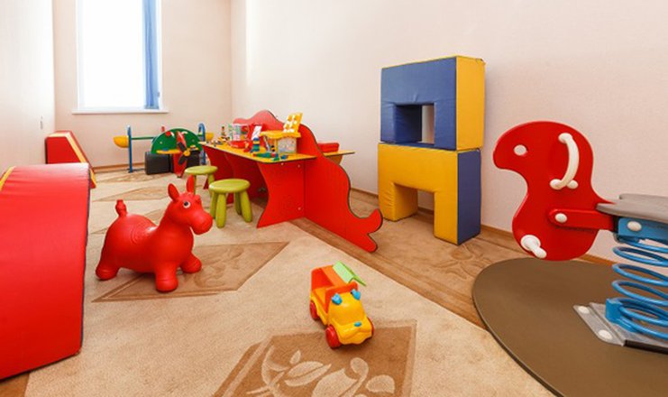 Фото отеля («Красная гвоздика» база отдыха) - Детская комната