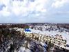 «Воздвиженское» парк-отель - предварительное фото Корпуса Возвиженского зимой
