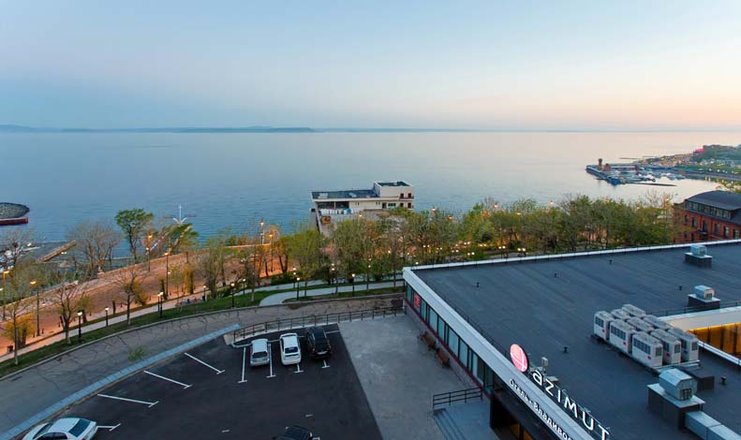 Фото отеля («Азимут отель Владивосток» отель) - Вид на город из отеля
