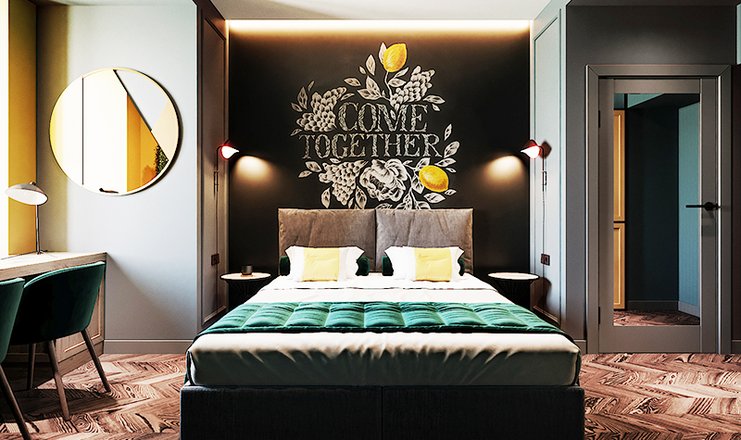 Фото номера («Амиго» отель) - Улучшенный номер с двуспальной кроватью