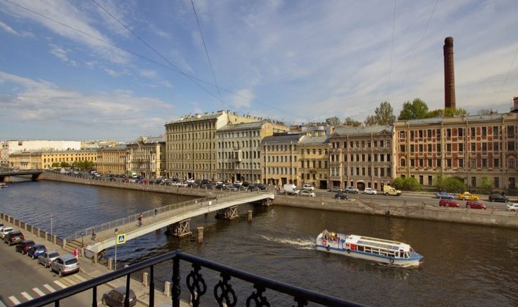 Фото номера («Золотой век» отель) - Супериор с балконом и видом на Фонтантку