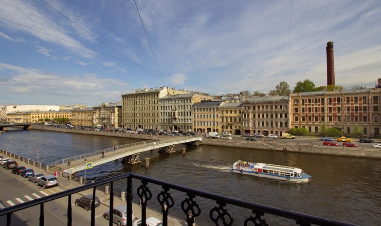 Фото отеля («Золотой век» отель) - Вид с балкона 
