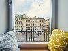 «Калейдоскоп на Невском» апарт-отель - предварительное фото Улучшенная студия с видом на город