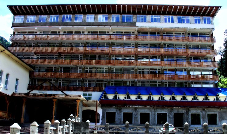 Фото отеля («Домбай» оздоровительный комплекс) - Фасад