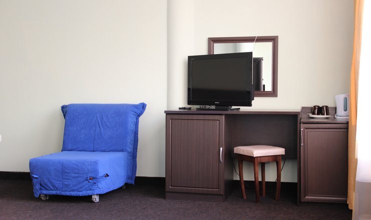 Фото отеля («Домбай» оздоровительный комплекс) - Люкс 2-местный 1-комнатный VIP этаж