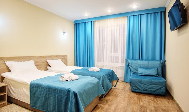 Фото отеля («KORONA Архыз» отель) - 2-местный с раздельными кроватями